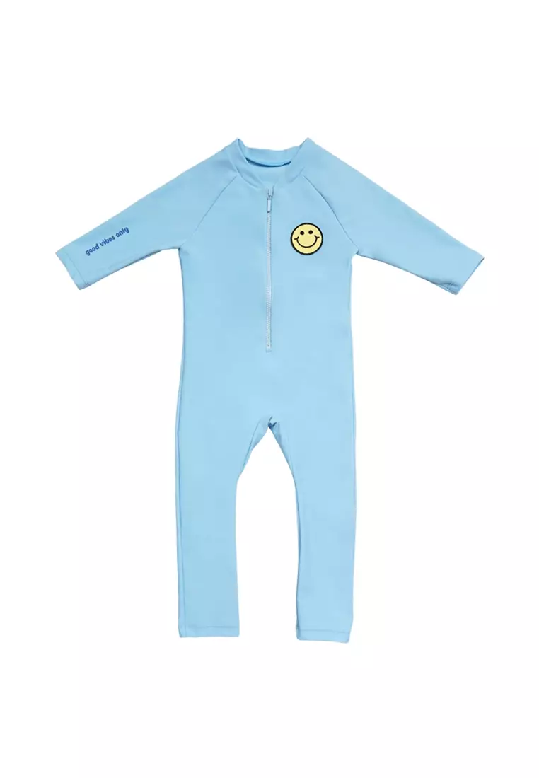 Let's Get Groovy Long Diving - Light Blue