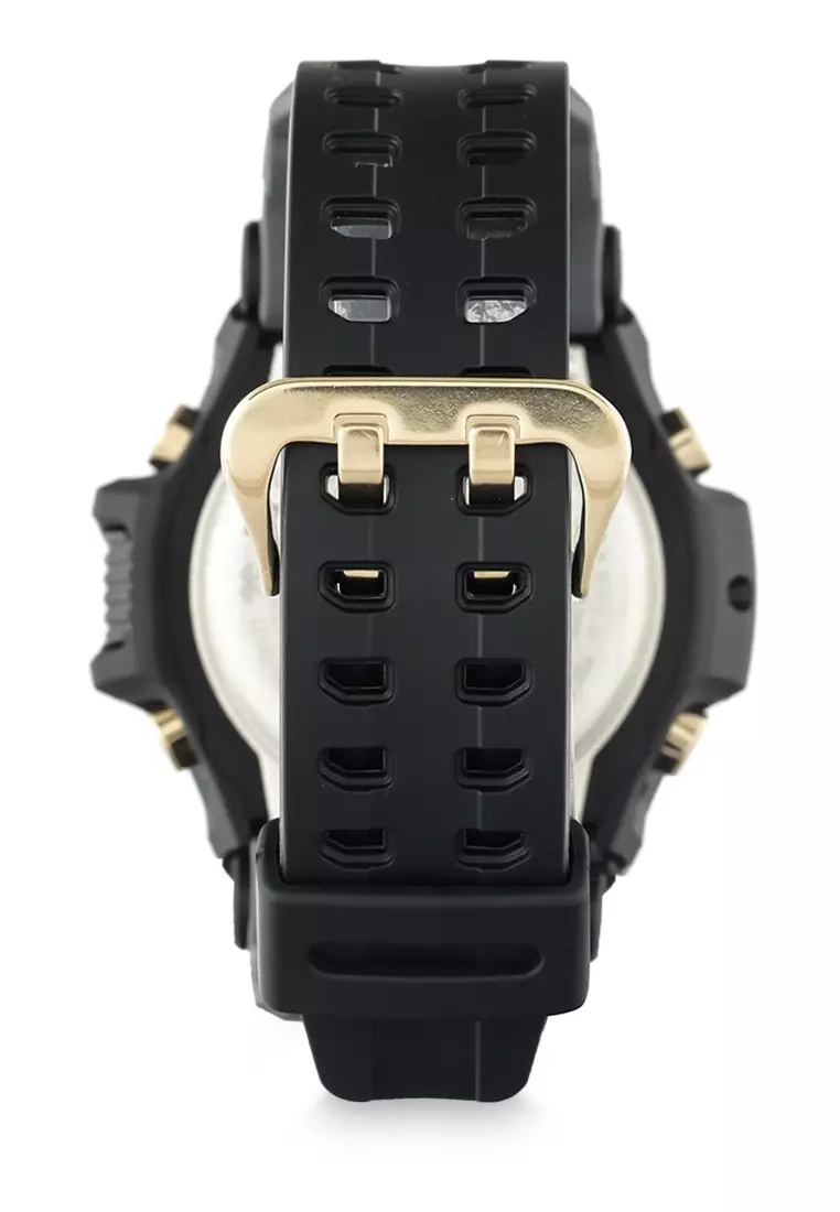Casio G-SHOCK Jam Tangan Pria - Black Gold - Resin - GR-B100GB-1ADR Gravity Master