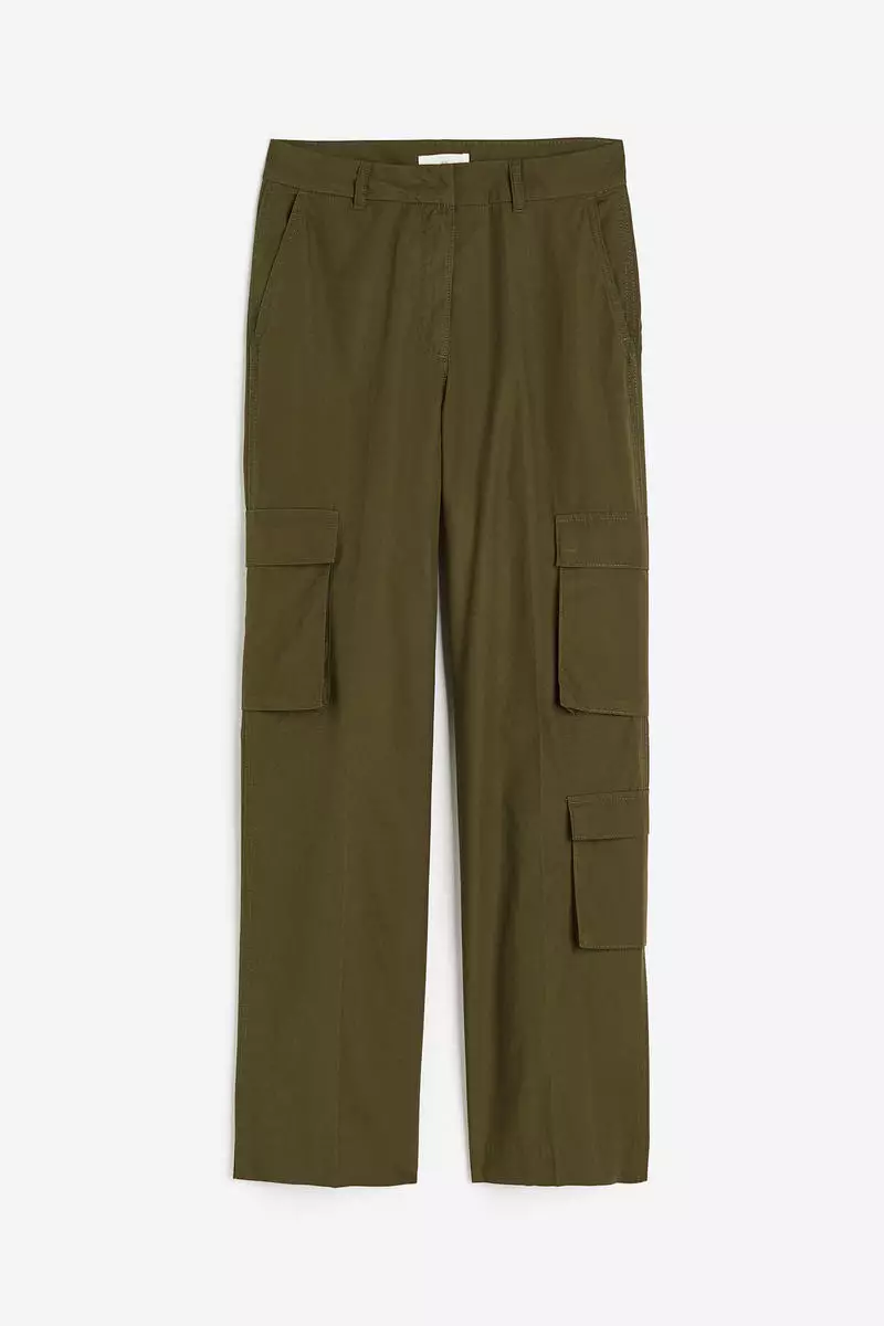 Buy H&M Twill cargo trousers 2024 Online