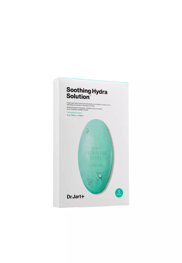 Dr.Jart+ 水活力舒緩補水綠丸面膜 5片裝