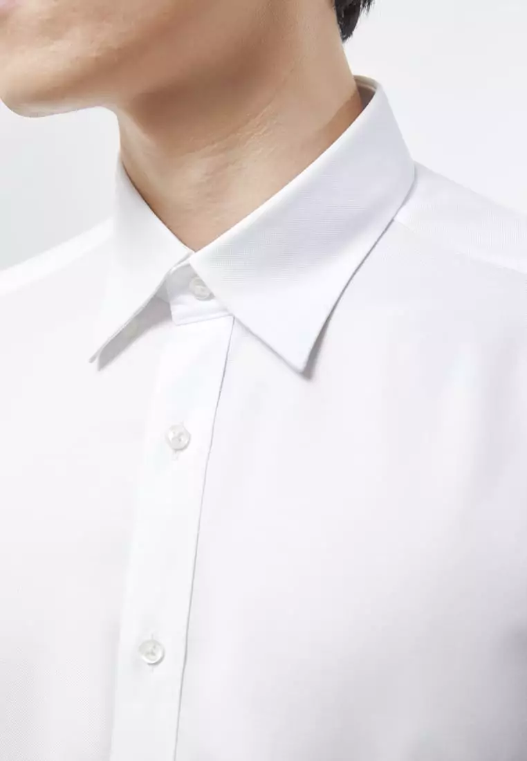 G2000 Non-Iron Cotton Stretch Smart Fit Oxford Shirt