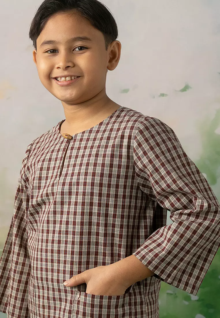 Abadi Baju Melayu Teluk Belanga Set