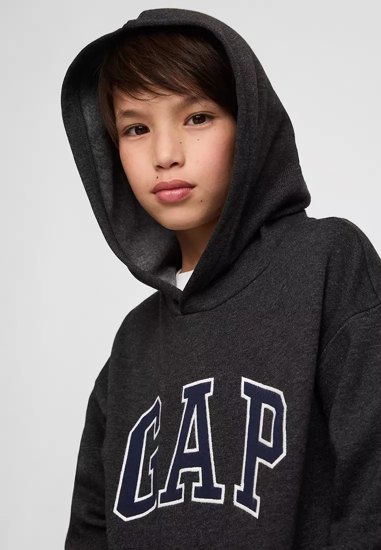 French Fleece Heritage Logo Pullover Hoodie