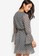 ZALORA multi and navy Buttoned Down Dress With Elastic Waist 23BAFAA8438F50GS_2