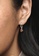 PANDORA silver Pandora 14K Rose Gold-Plated Sparkling Freehand Heart Hoop Earrings 98B60ACE716DEBGS_3
