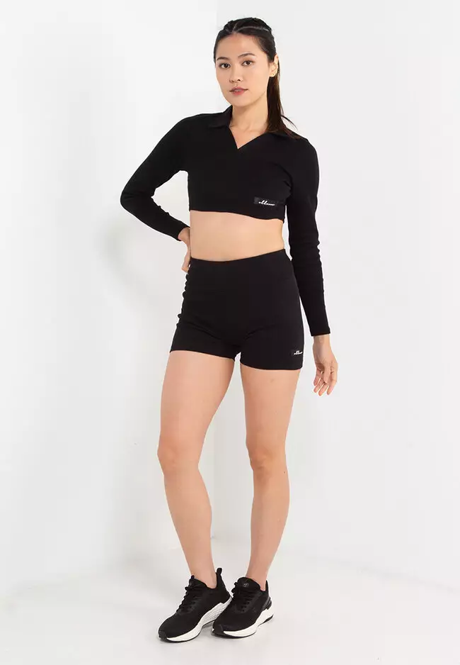Buy Ellesse Harrie Long Sleeves Crop T Shirt Online ZALORA Malaysia