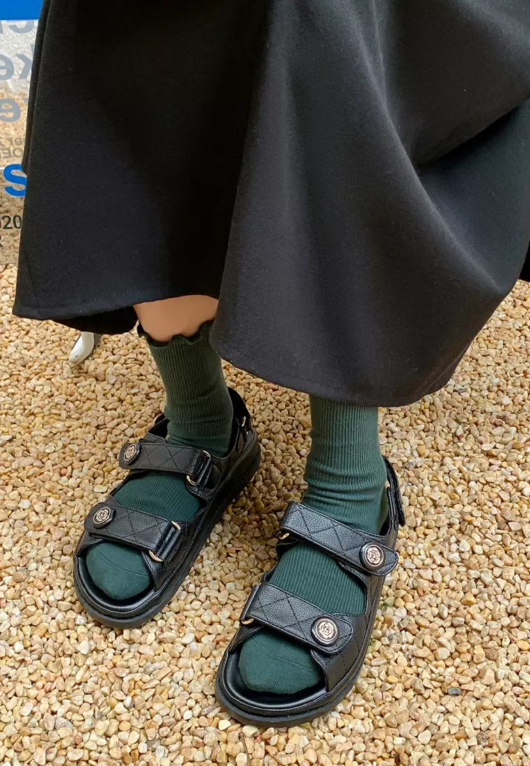 Velcro Strappy Sandals YLT581-1