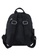 Bagstation black Crinkled Nylon Small Backpack DE4F6AC13FD962GS_3