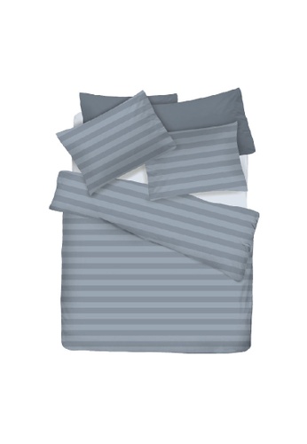 Buy Ann Taylor Ann Taylor Colour Inspiration Queen 4 In 1 Fitted Bedsheet Set 620 Threadcount 40cm Pencil Sketch Online Zalora Malaysia