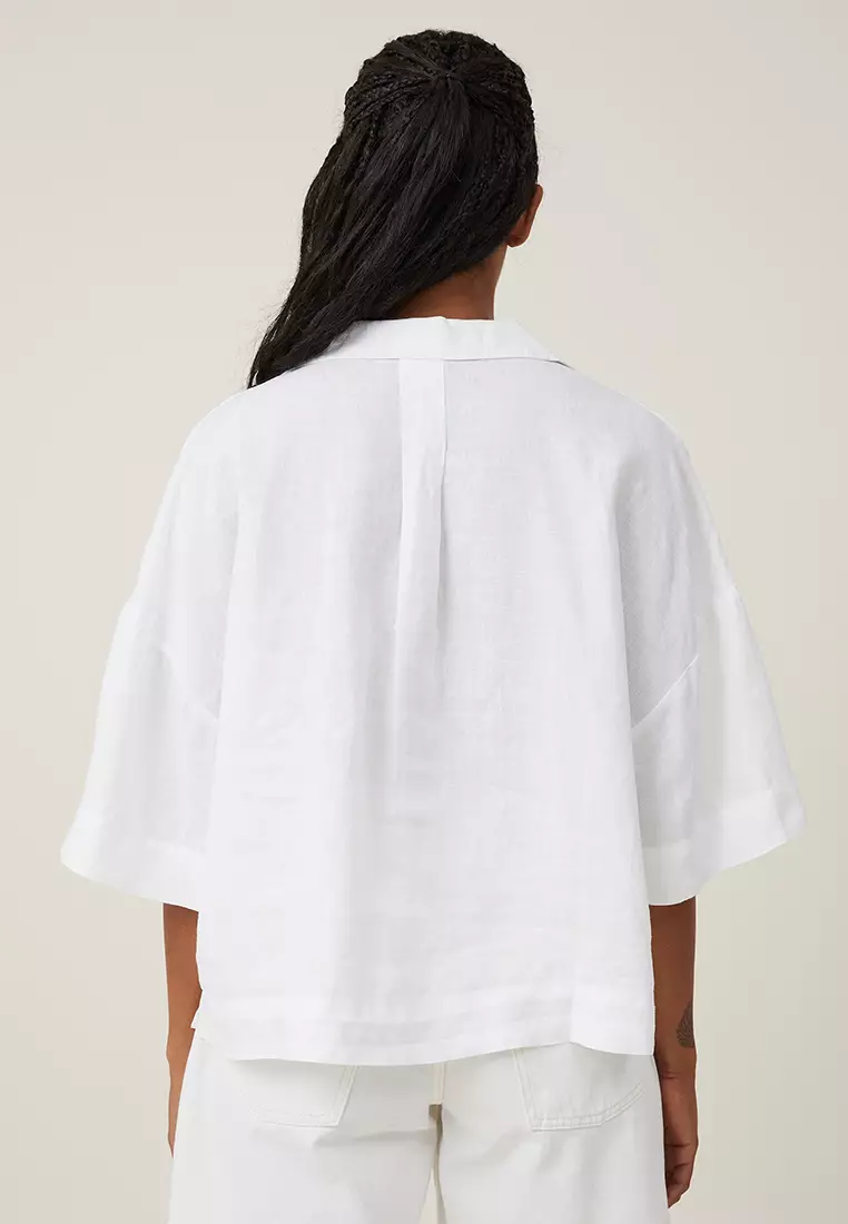 Frankie Linen Short Sleeve Shirt