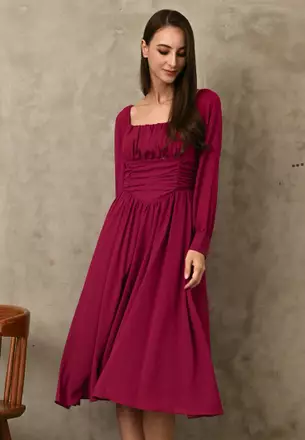 strapless open back dress Lavender Applique Tulle Long Prom Dresses, Purple Lace Graduation Dresses  Formal Gown main image 0