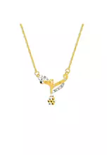 375/9K Gold - Design Q (Two-Tone Gold)