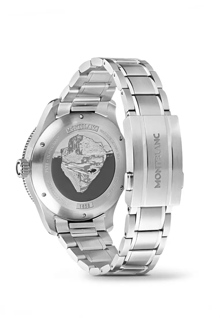 萬寶龍 1858 ICED SEA 自動上鍊男士腕錶 41mm - 129369