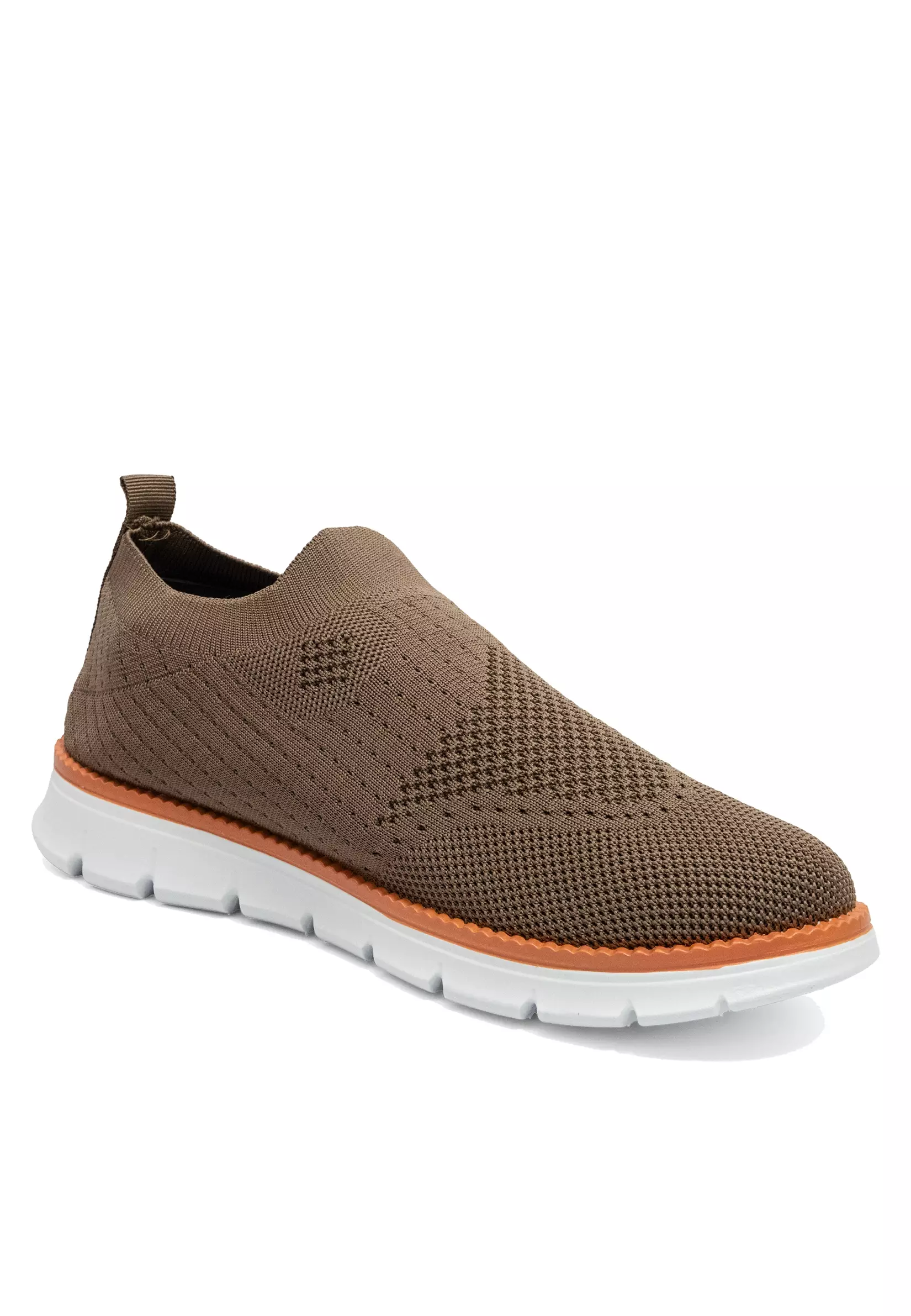 Dr. Kevin Sepatu Sport Pria Men Sneakers Sekolah Flyknit Non Tali Slip On 889-080