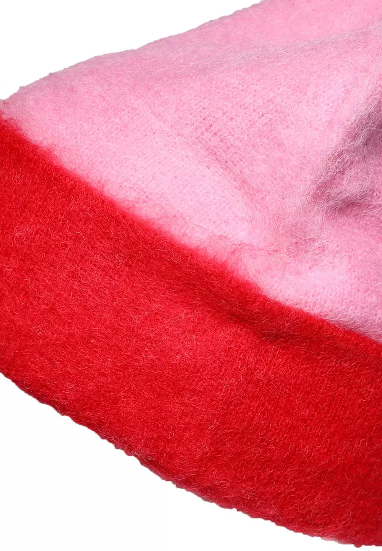 Pink Two-Toned Beanie