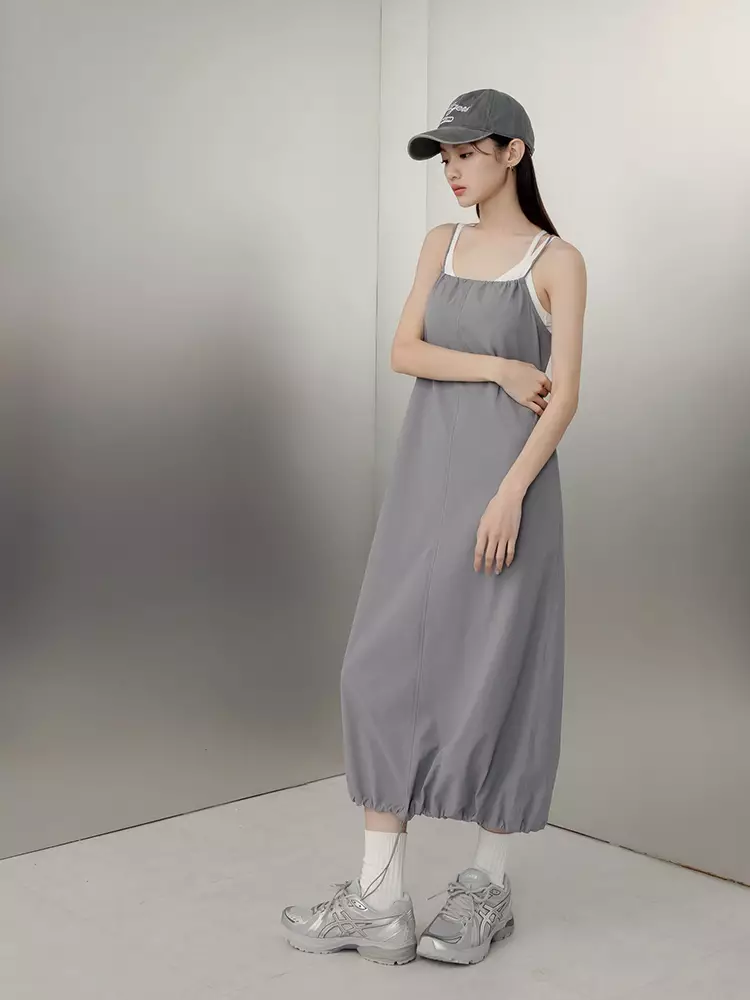 sachin and babi light blue dress Halterneck Strappy Detail Pleated Mini Dress In Grey Acid Wash | EGO AU