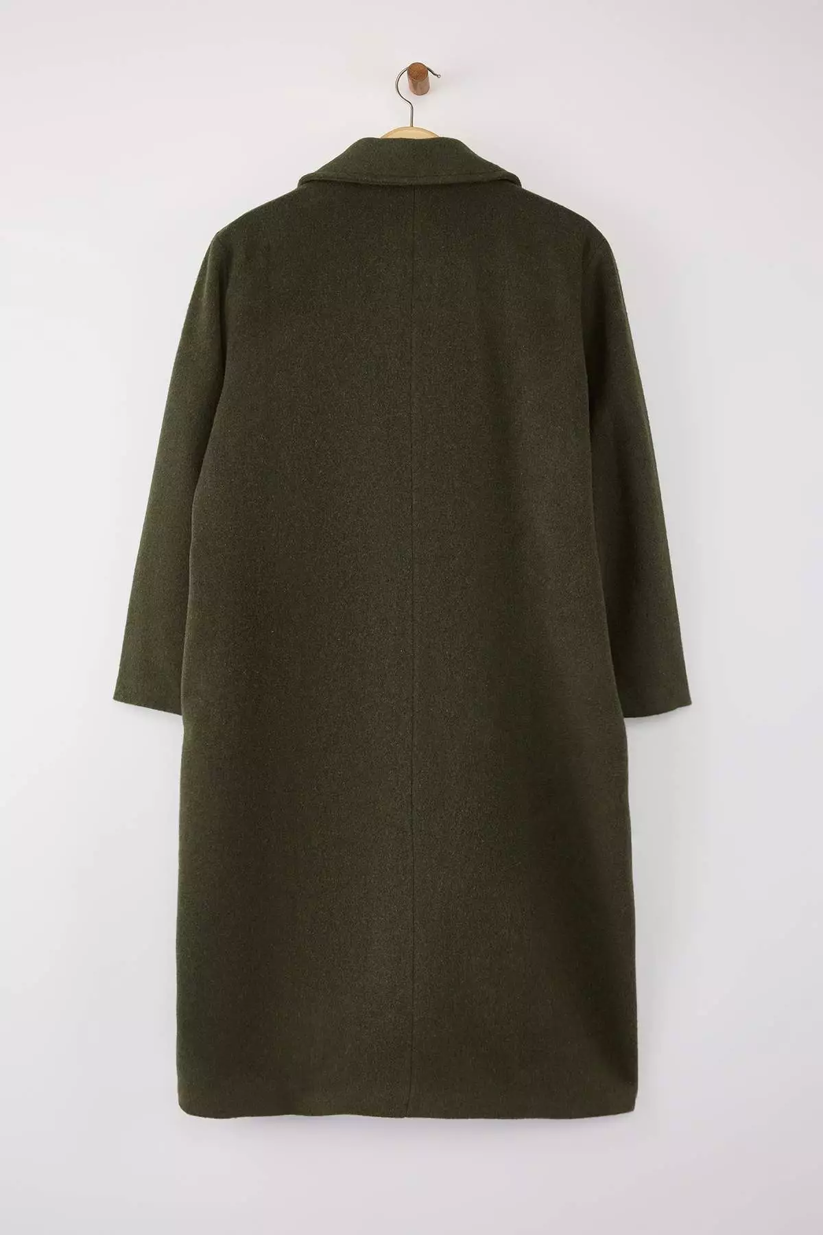 Khaki Oversize Large Size Coat Tbbaw23Kb00002