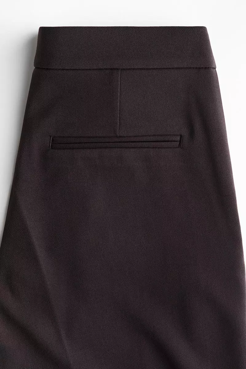 Flared tailored trousers