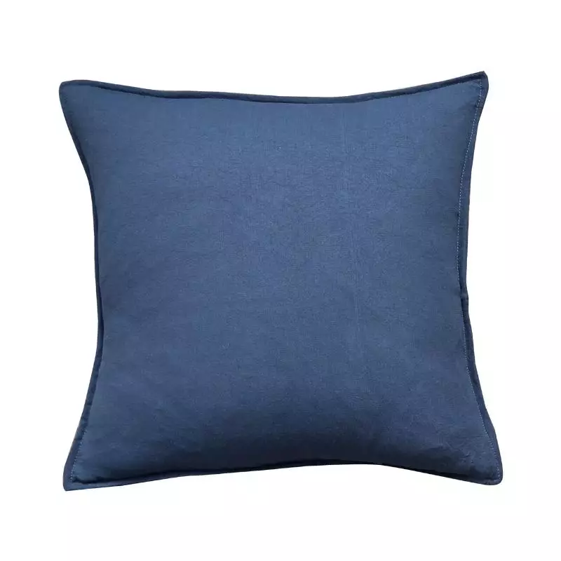 Basic Lightweight Cushion Cover (Navy Blue)