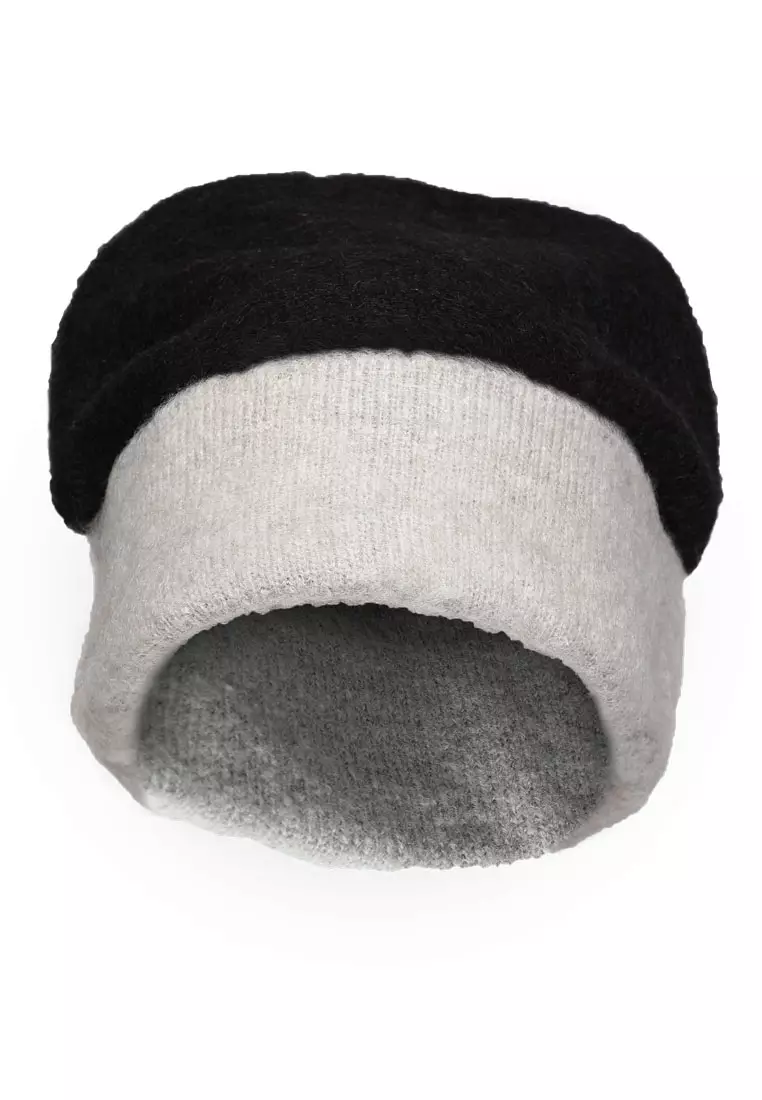 Buy London Rag Black Two-Toned Beanie 2026 Online | ZALORA Philippines