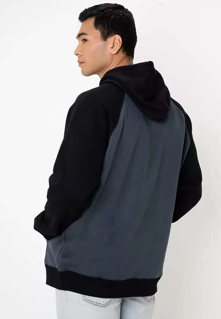 Harley-Davidson® Old English Stacked Bar & Shield Raglan Hoodie