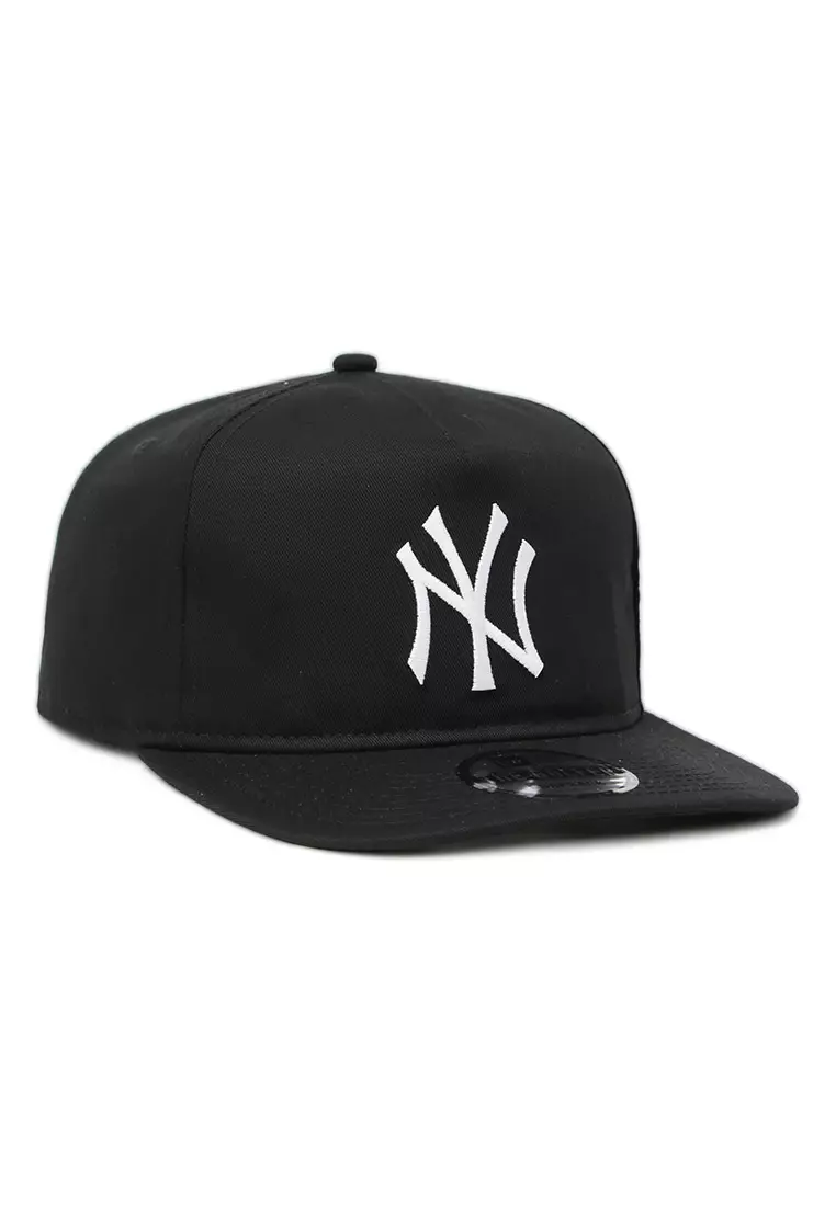 Buy New Era New York Yankees MLB Old Golfer Black Golfer Snapback Cap ...