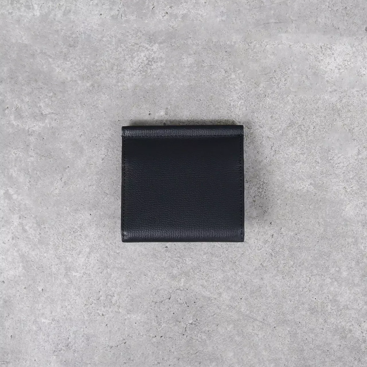 Dompet POLENE NUMERO SEPT BLACK FLAP WALLET 100% ORIGINAL