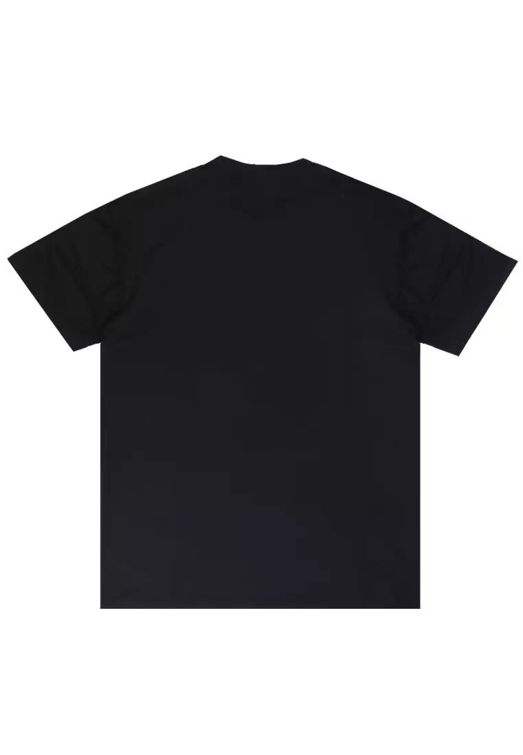 NTB15 Kaos Lightweight Pria Tangan Pendek Hitam Nade Japan Corp Hitam