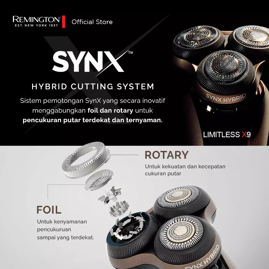 Remington X9 Limitless X Rotary Shaver XR1795