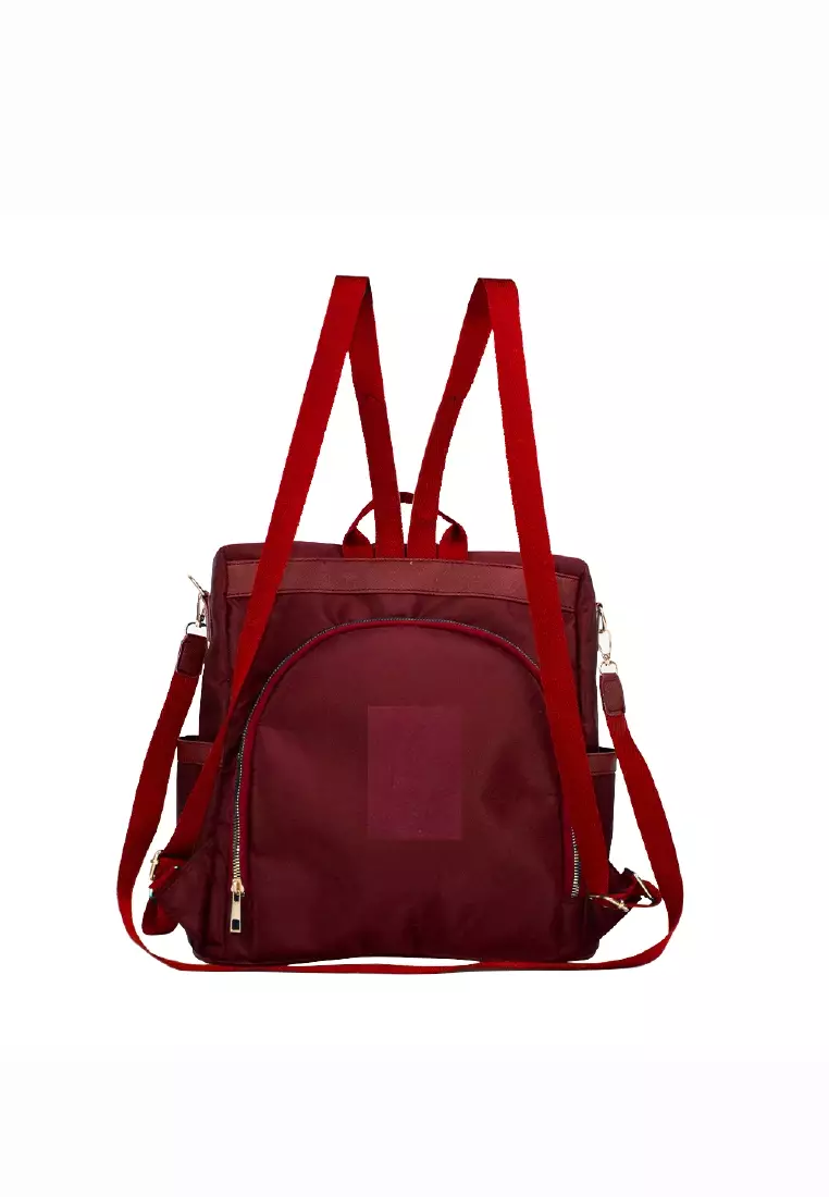 MAYONETTE Poppy Backpack - Tas Fashion Wanita - Women's Backpack - Maroon