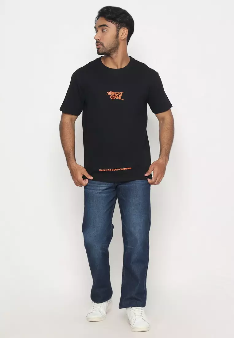 NX T-Shirt Cotton Combed Tebal Pria 207370101