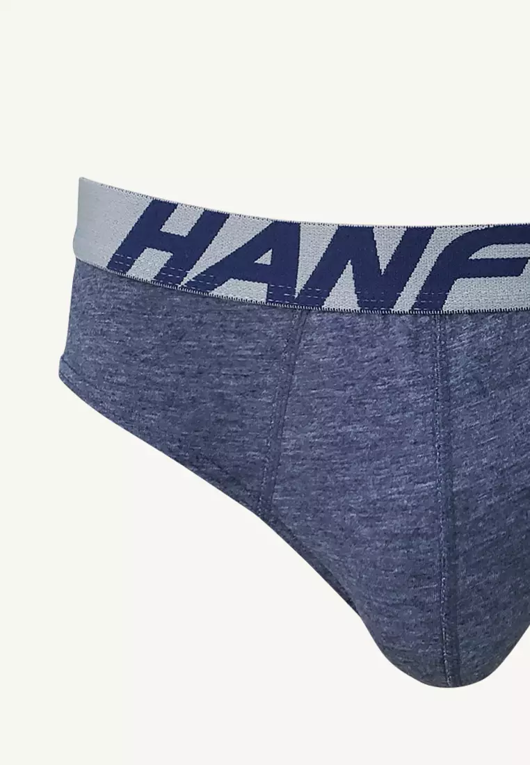 Regular Cotton Men's Briefs Agean - Assorted Colors (3in1 Pack)