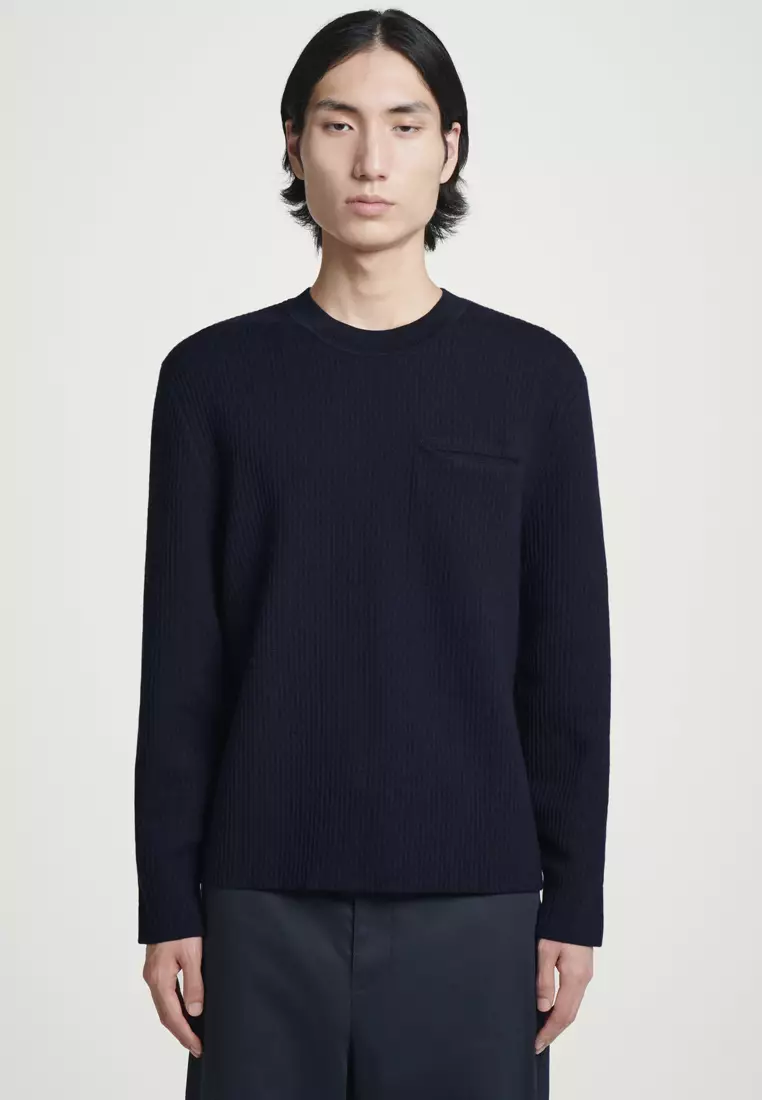 Buy COS Ribbed Merino Wool Jumper 2025 Online ZALORA