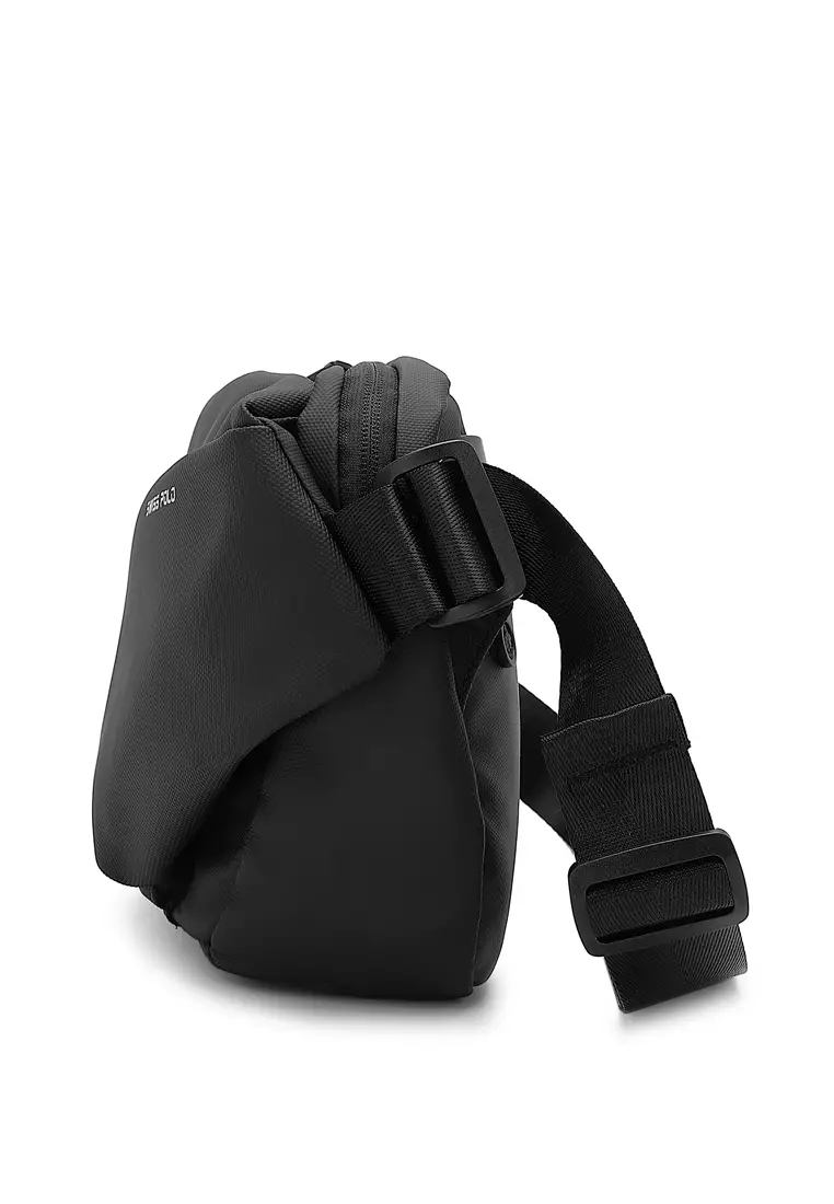 Men's Chest Bag / Sling Bag / Crossbody Bag - Black