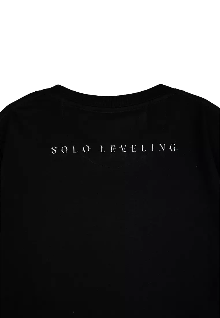 Ryusei x Solo Leveling | Tshirt Sung Jinwoo Black
