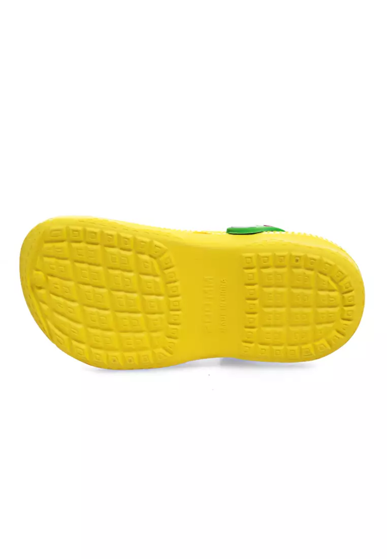 Mians Sepatu Sandal Anak Unisex Cute Anti Slip Elastic Material EVA ORIGINAL - Yellow