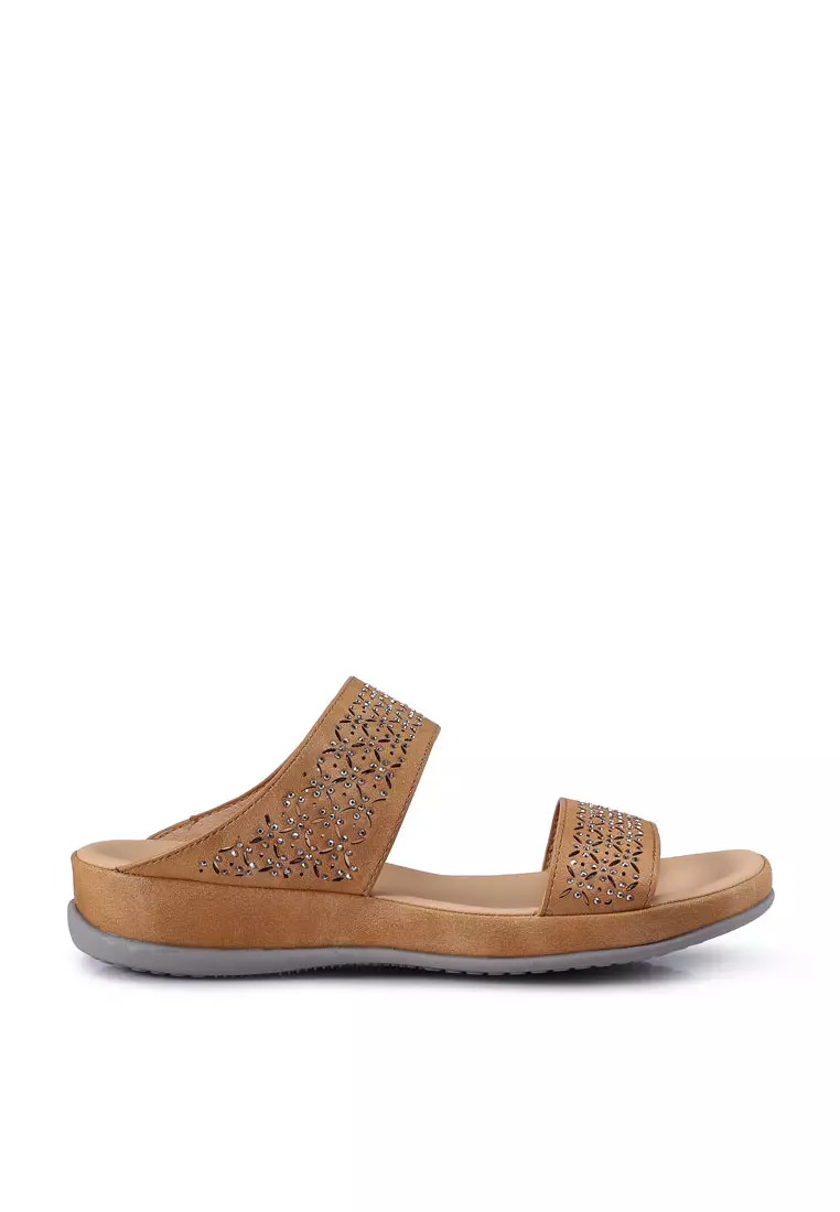 Women's comfort slip outlet on sandals