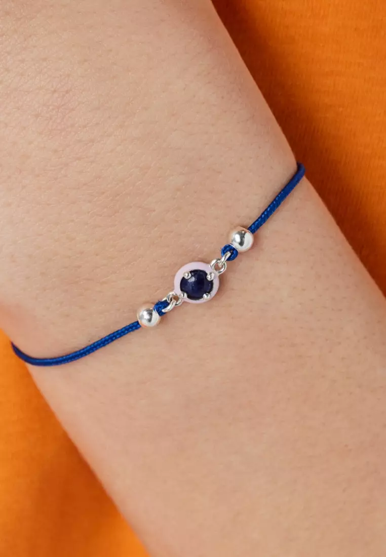Buy TOUS TOUS Vibrant Colors Blue Cord Bracelet with Sodalite and Enamel  2024 Online | ZALORA Singapore