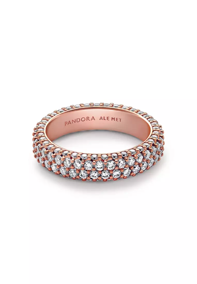 Timeless Pavé Double-row Ring