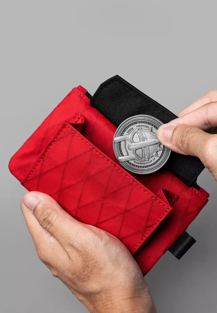 Alpaka Zip Pouch Coin - True Red