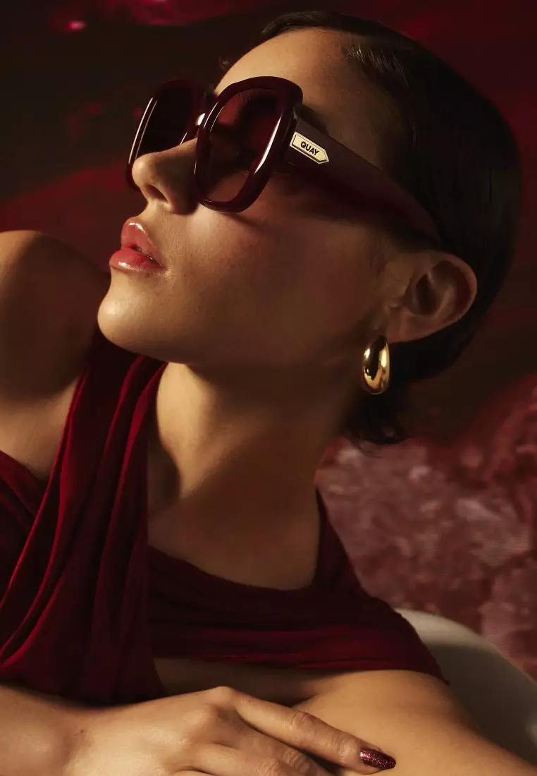 Full Glam Sunglasses - Pinot/Pinot Taupe