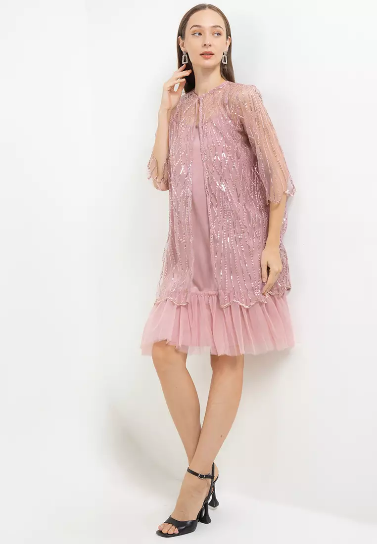 rosarymoon♡3Way Frill Cami 丁重 Dress 