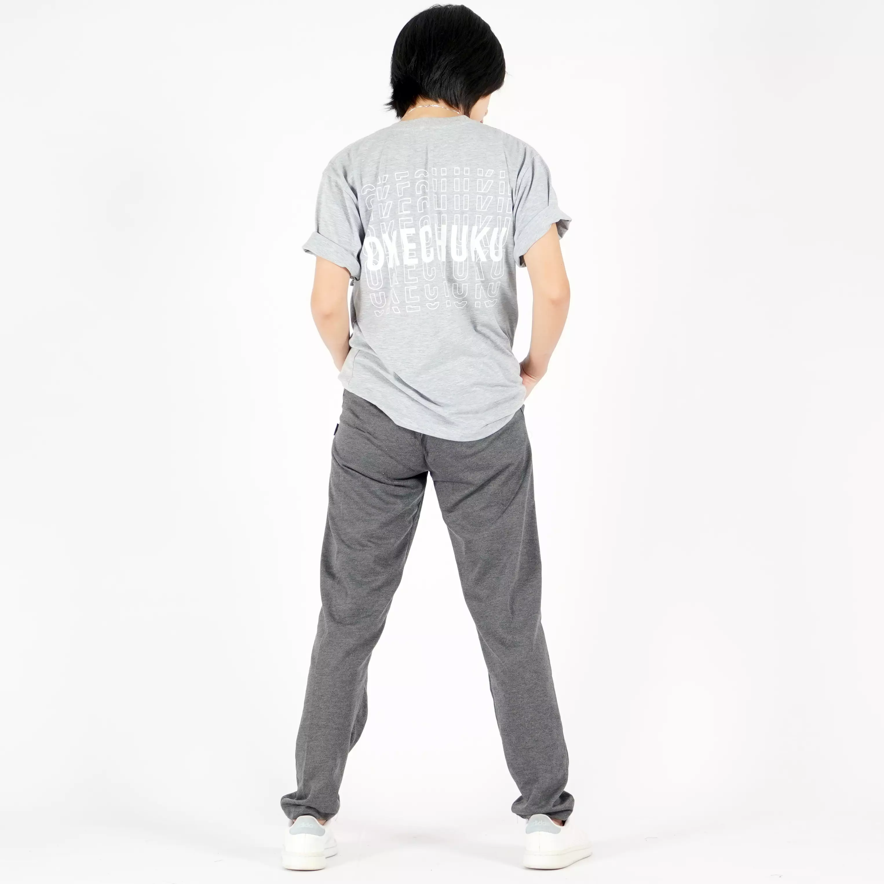 MICHELE Celana Panjang Training Wanita Celana Panjang Slim Fit Skinny Wanita - ABU TUA