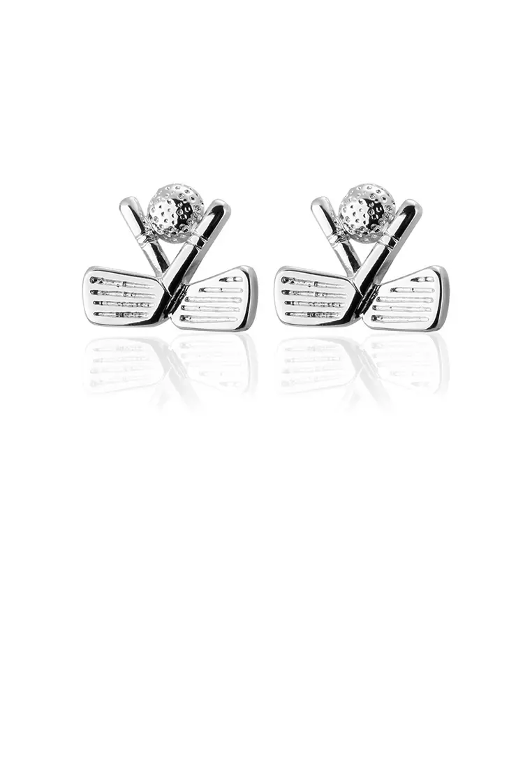 Buy Glamorousky Fashion and Creative Golf Style Cufflinks 2024