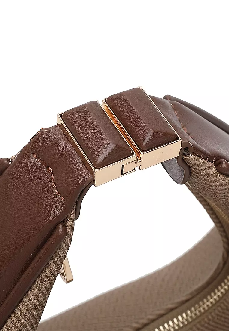 Women's Top Handle Bag / Sling Bag / Crossbody Bag / Shoulder Bag - Tan