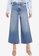French Connection blue Pipper Denim Cropped Wide Leg Jeans 037CCAA87CC020GS_1