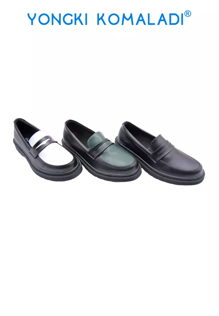 YONGKI KOMALADI OTHINEL LOAFER OL-OBR11386-BE HITAM ARMY