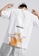 Twenty Eight Shoes white VANSA Unisex Cat Print Short Sleeve T-Shirt VCU-T1010 B5462AA9385B6DGS_5