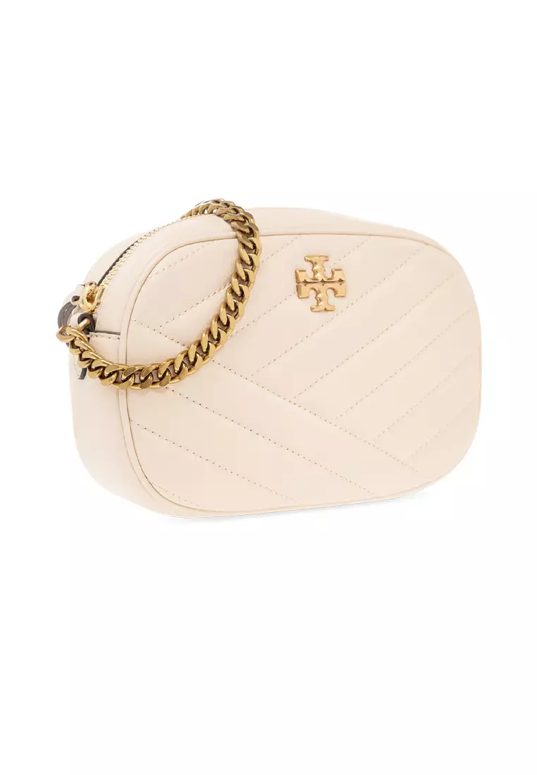 Kira Chevron Camera Bag New Cream 152353
