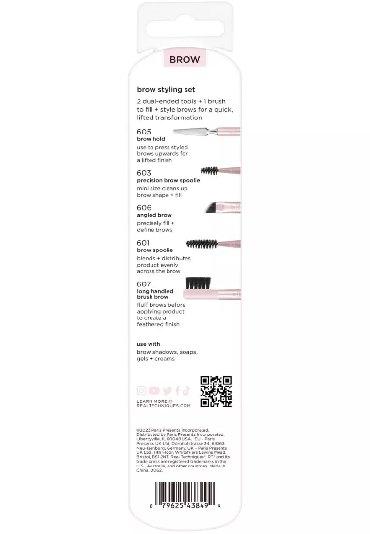 Real Techniques 10006200 Brow Styling Set